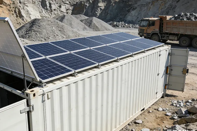 Photovoltaic container and commercial industrial energy storage