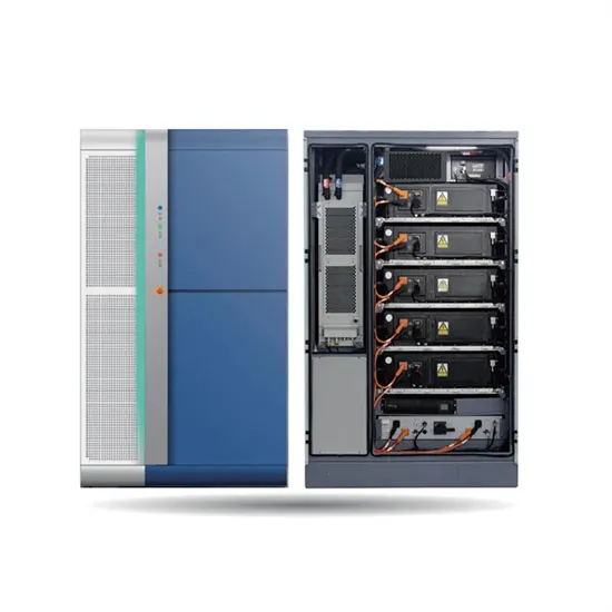 The power supply box is connected to the solar container outdoor power