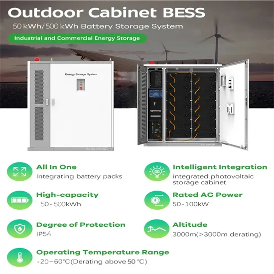 Off-grid mobile energy storage containers for island applications