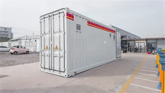 How does the photovoltaic energy storage project