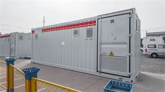 Energy storage container, BESS container