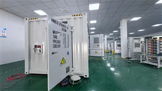1MWH Energy Storage Banks in 40 ft Containers