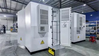 Outdoor cabinets as energy storage enclosure