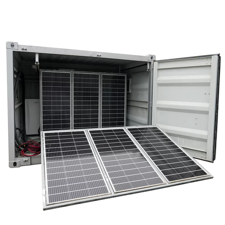 Mobile solar container with battery storage by PEYRON ENERGY