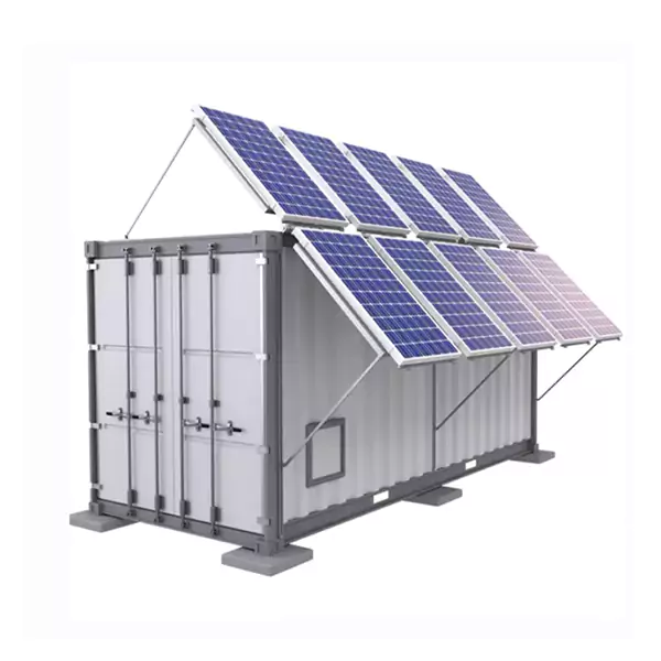 Hybrid solar + wind + storage container by PEYRON ENERGY for home backup, off-grid, and integrated energy